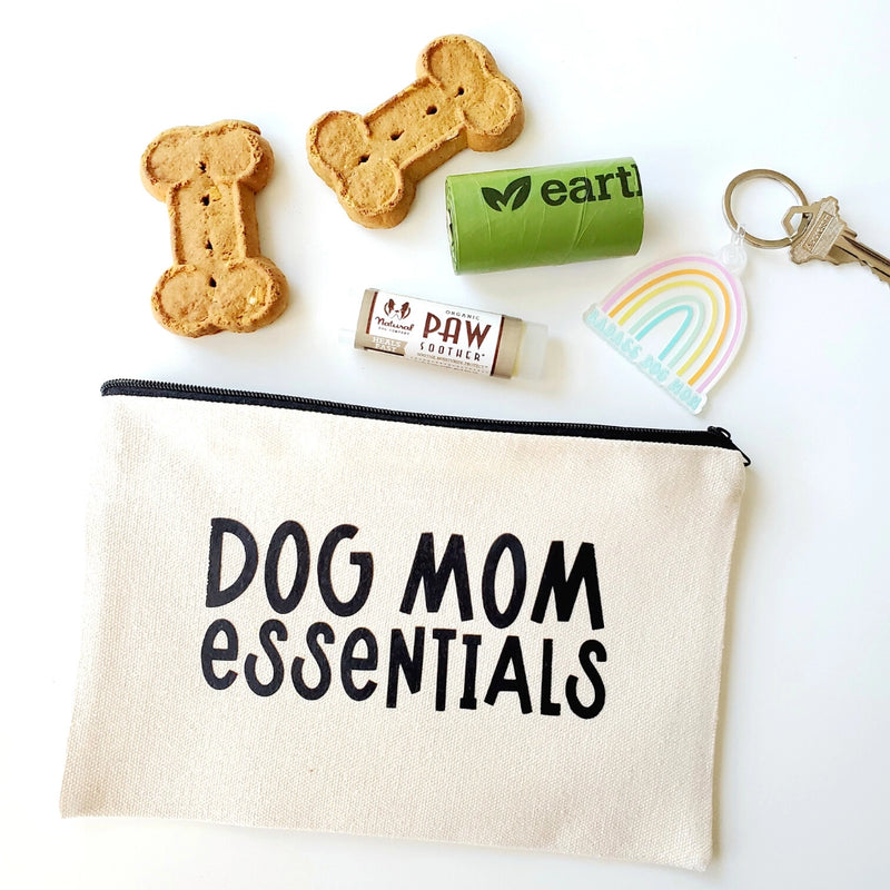 SP - "Dog Mom Essentials" Zippered Pouch