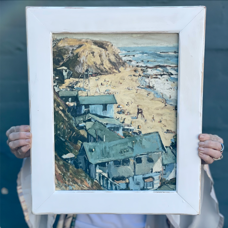 Crystal Cove Rooftop Giclee by Patrick Tobin