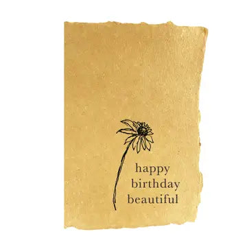 WS CARD - happy birthday beautiful