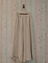CC LINEN BUTTON FRONT SKIRT