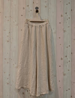 CC LINEN BUTTON FRONT SKIRT