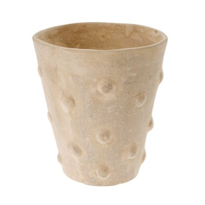 NS Paper Mache Polka Vase