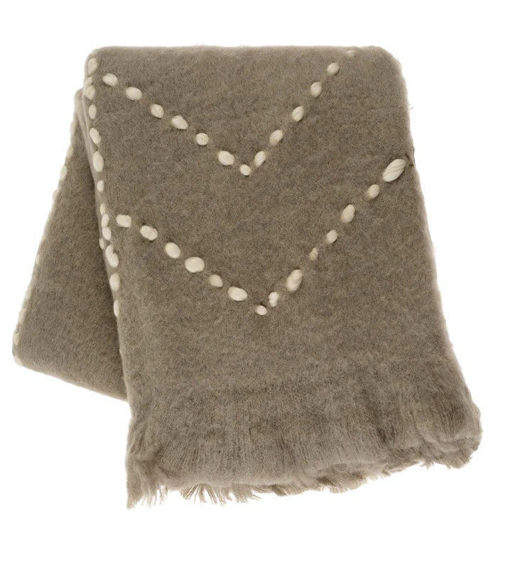 NS Wool Blend Throw