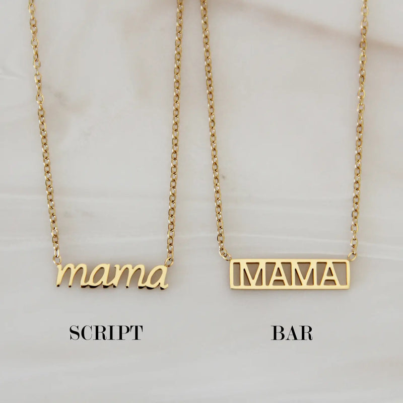 TL JM Mama Necklace