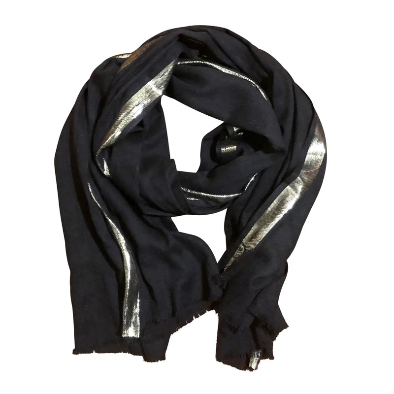 TL CL Fringe Scarf