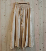 CC LONEN FRONT BUTTON MIDI SKIRT