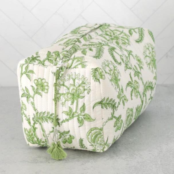 PAR Cosmetic Bag Lilibet Green