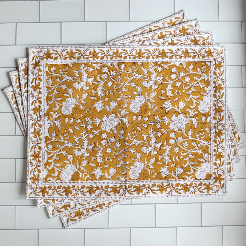 PAR Placemat Pacho Saffron