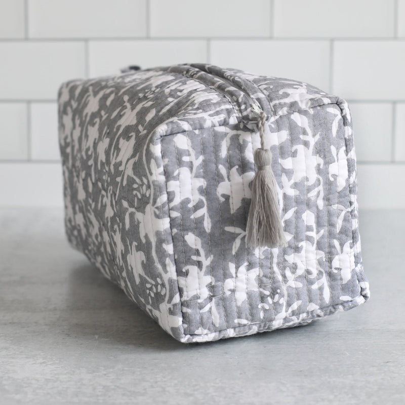 PAR Cosmetic Bag Pacho Slate Verso