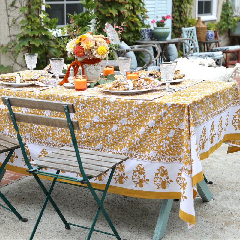 PAR Tablecloth Pacho Saffron