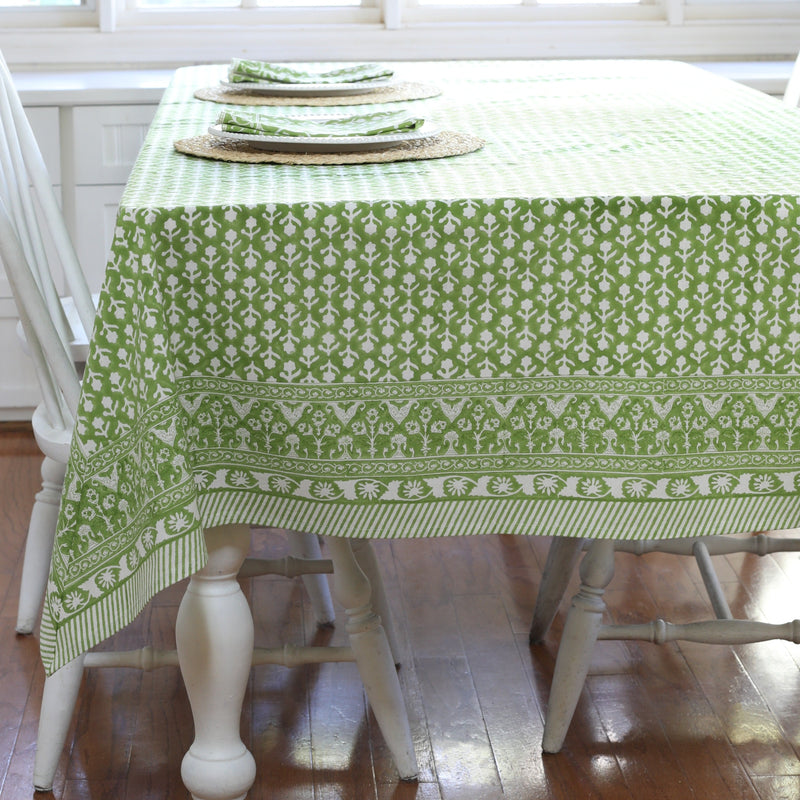 PAR Tablecloth Charlotte Green