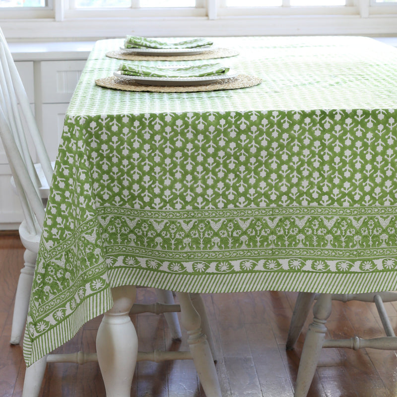 PAR Tablecloth Charlotte Green