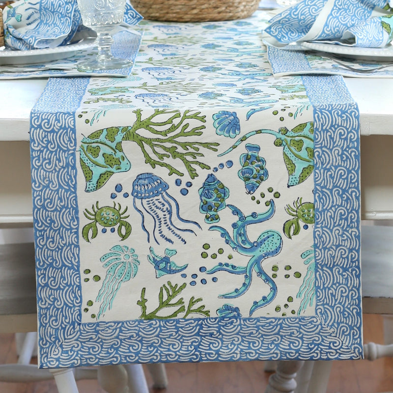 PAR Table Runner Sea Life