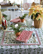 PAR Placemat Poinsettia