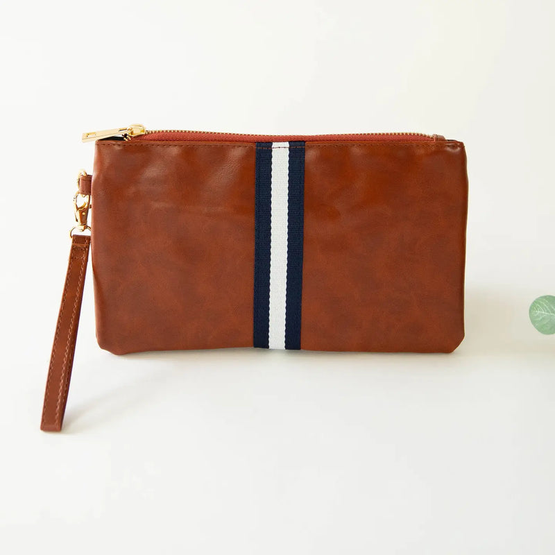 TL FMF Preppy Zipper Clutch