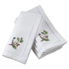 TL H SL Set of 2 Embroidered Napkins