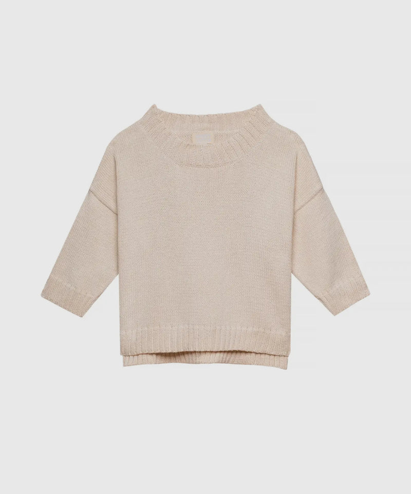 CC HONEST COTTON CROP SWEATER