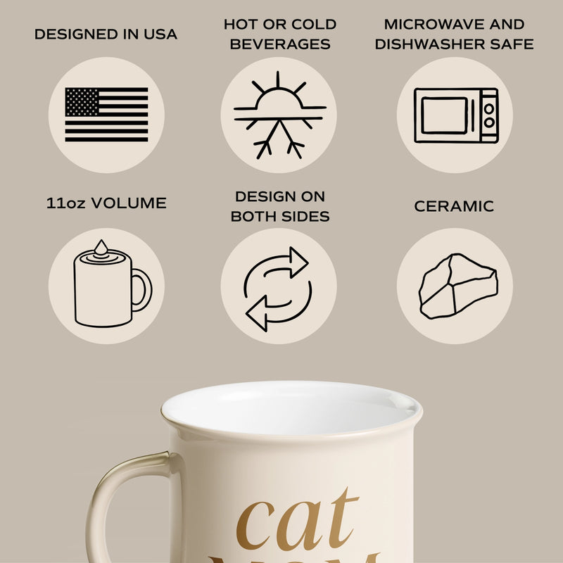SP - Cat Mom Ceramic Mug 11oz