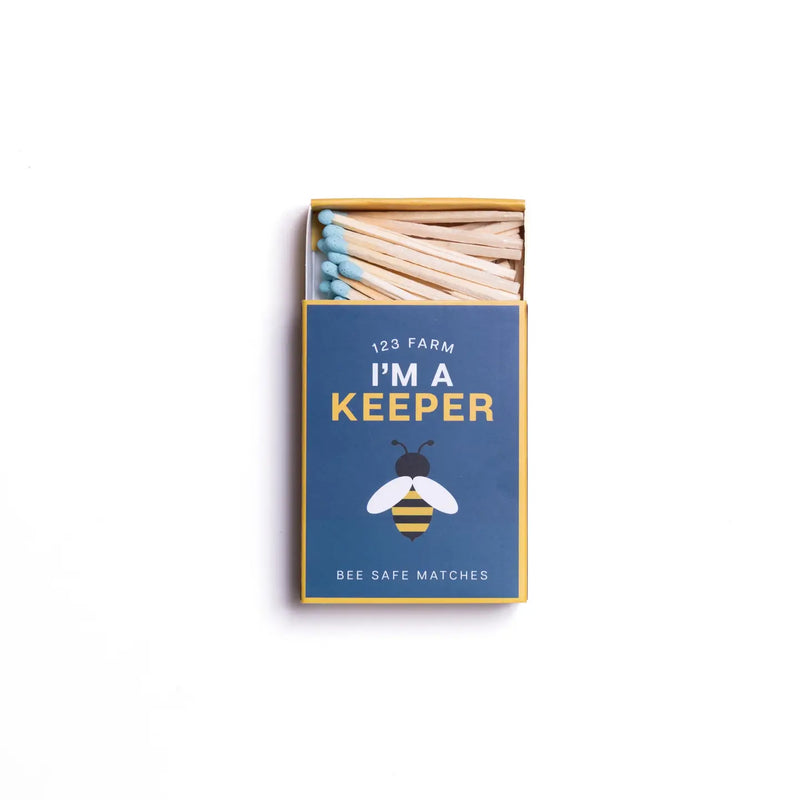 I'm A Keeper" Bee Matches – Boxed Set, 40