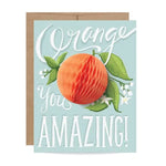 Pop-Up Card - Orange