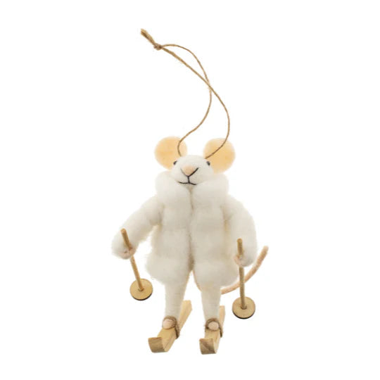 NS Slalom Smith Mouse Ornament