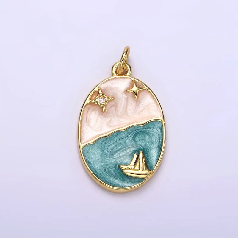 TL JAE Nautical Charm Necklace