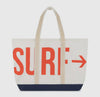 BB - Surf + Swim Canvas Tote