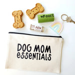 SP | Dog Mom Essentials - Canvas Zipper Pouch