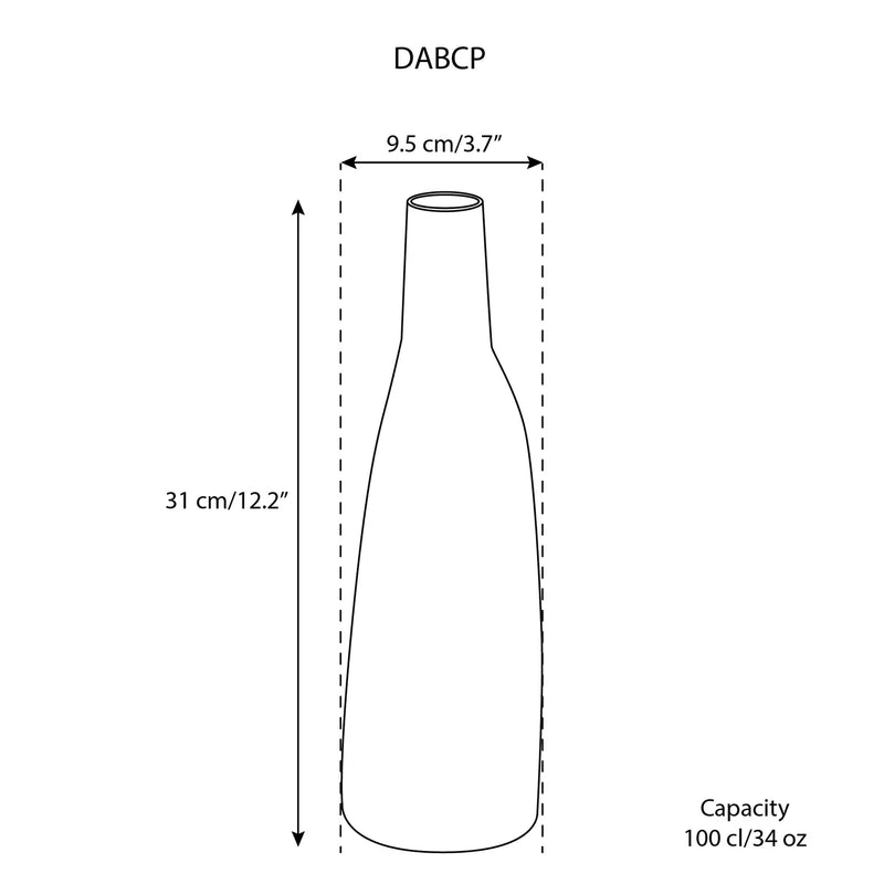 WS Stoneware Carafe/Bottle | Dadasi 34 oz