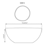 WS Stoneware Cereal Bowl | Dadasi 10 oz
