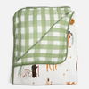 BA - Nativity Oversized Muslin Quilt | Christmas Blanket