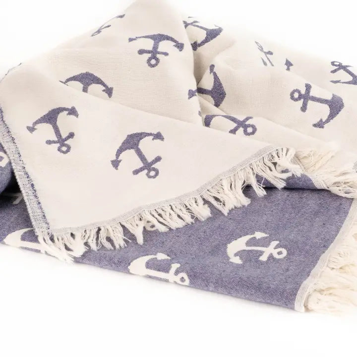 Double Sided Anchor Towels