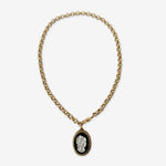TL JLP Vintage Cameo Necklace