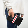 TL FMF Preppy Zipper Clutch