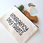 SP - "Emergency Dog Treats" Zippered Pouch