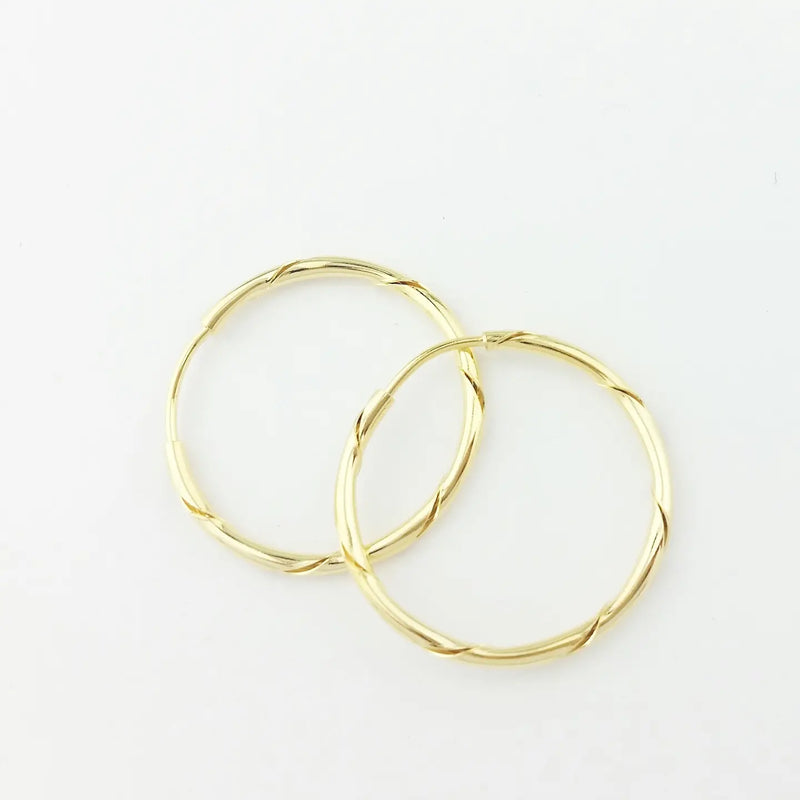 TL JGF Hoop Earring