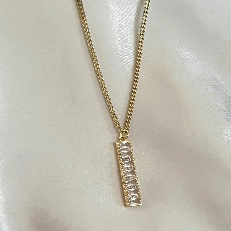 TL JG Bar Necklace