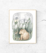 BA- Woodland Bear Art Print