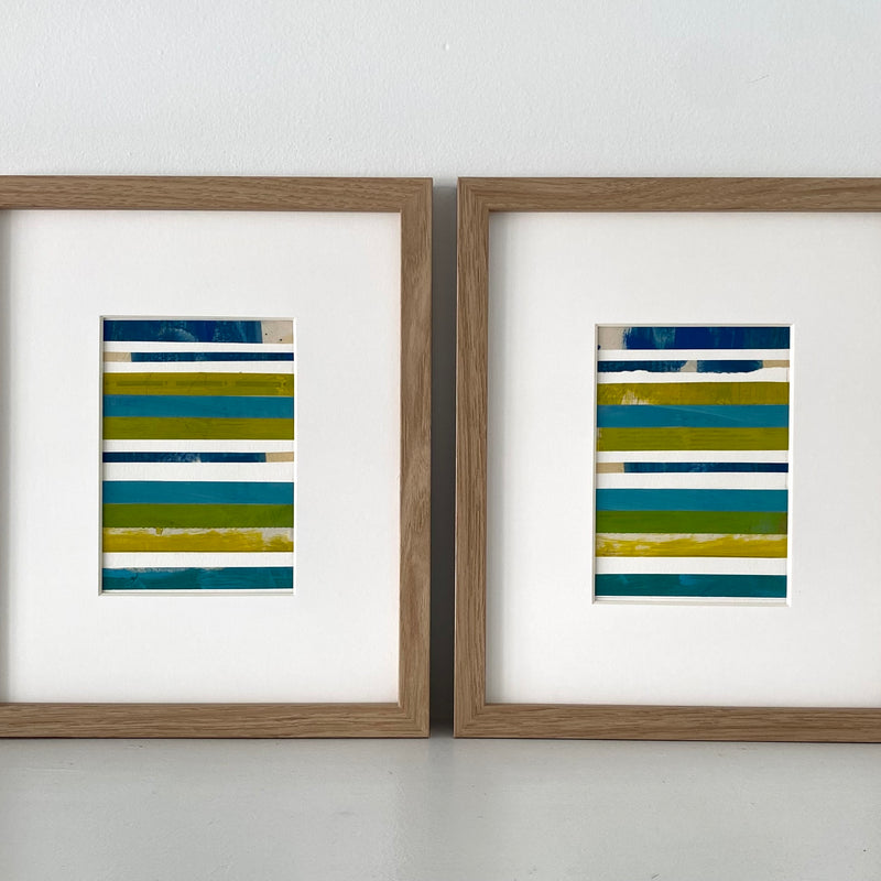 Marine Layer: Spring Stripes No. 4 by Ruth Magnusson