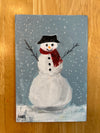 HH Christmas Paintings on 4 x 6 canvas panels with easels