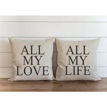 NS Pillow Set All My Love All My Life