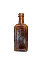 NS Vintage Amber Bottle