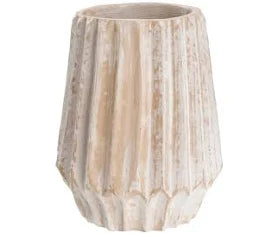 NS Athens Paper Mache Vase L