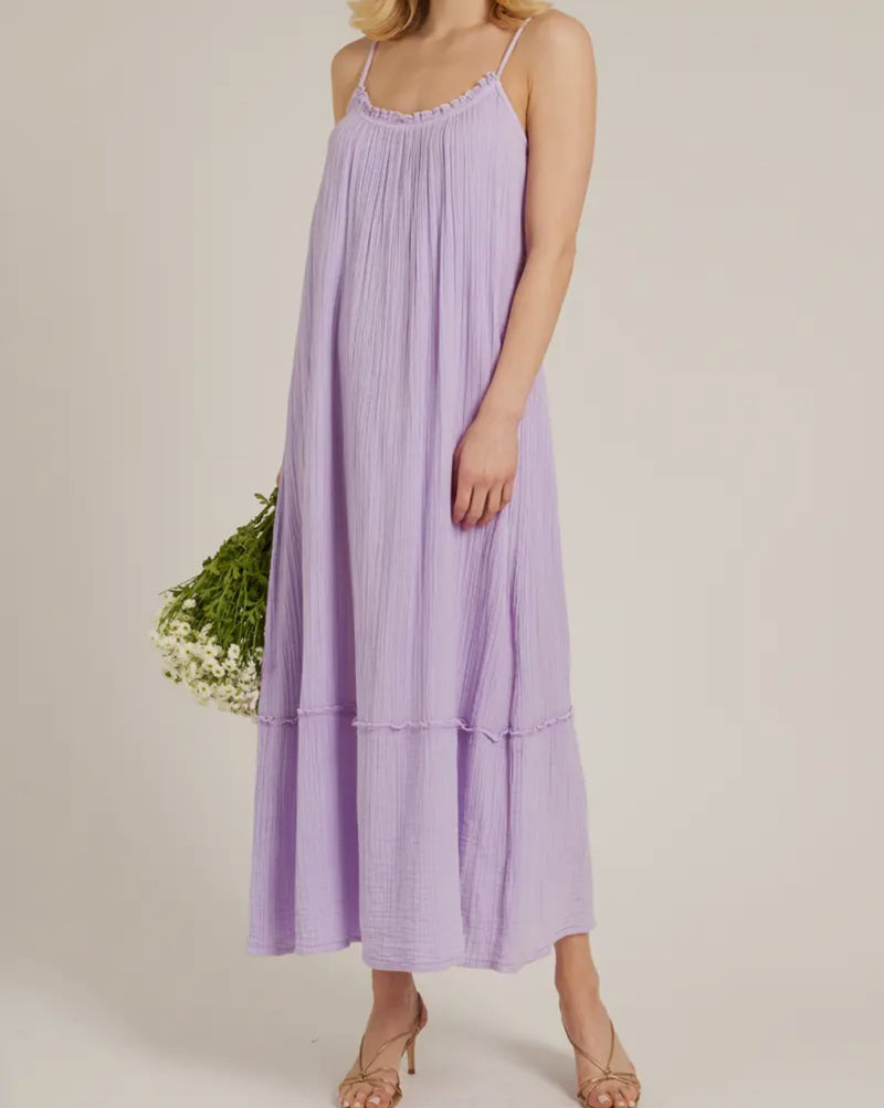 CC COTTON GUAZE MAXI DRESS