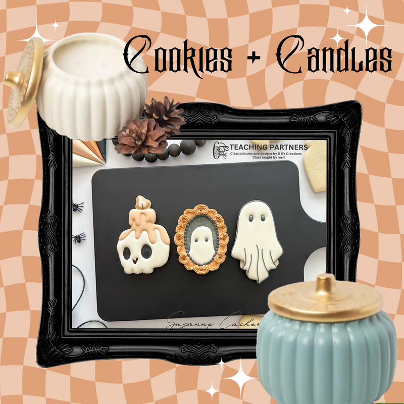 HAUNTED HALLOWS Candle + Cookie Workshop ・Friday, October 24th · 6pm - 8pm