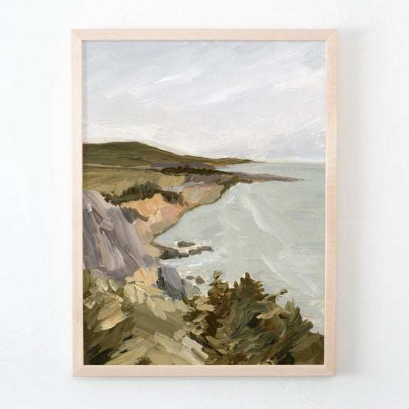 "Big Sur" Framed Art Print