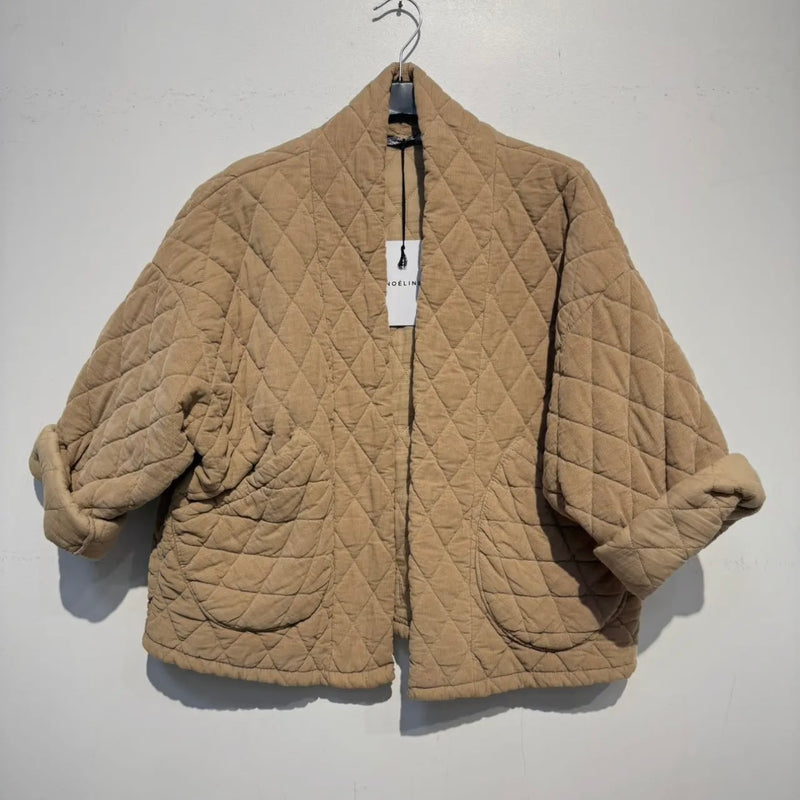 CC QUILTED COURDEROY JACKET