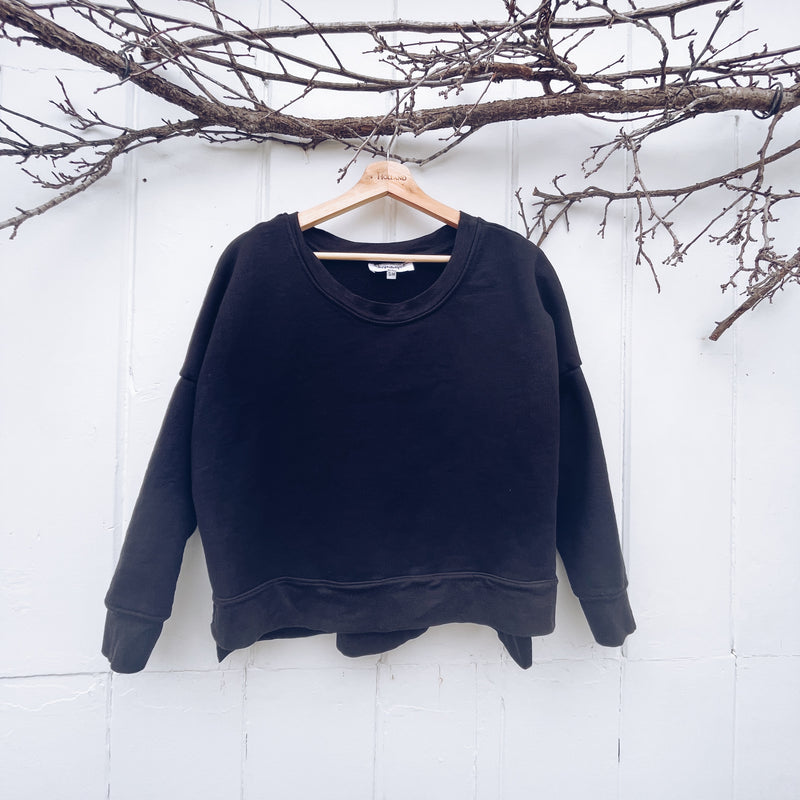 VH-1345 Spring Sweatshirt Black