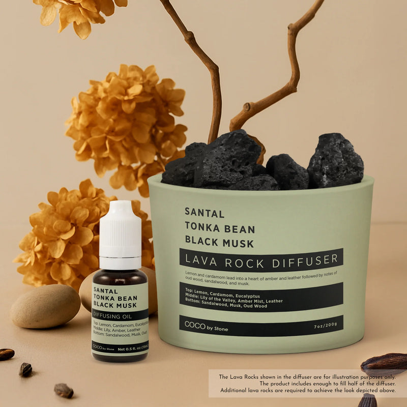 TL E Lava Rock Diffuser – Seaside Gallery and Goods