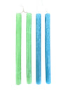 NS Candles Tapered Frosted set of 2